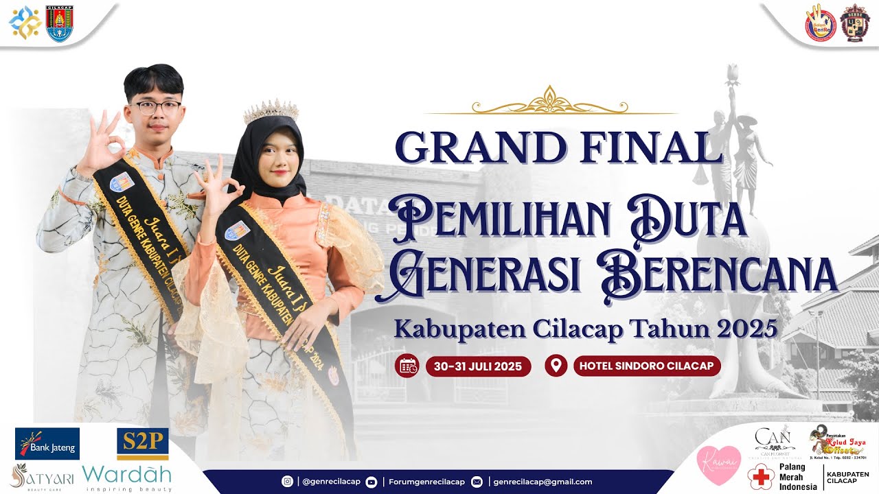 LIVE | GRAND FINAL PEMILIHAN DUTA GENERASI BERENCANA KABUPATEN CILACAP TAHUN 2025