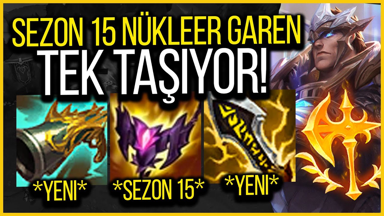 🥵 GAREN ULTİSİ YENİ RÜN SAYESİNDE TEK ATIYOR 🥵