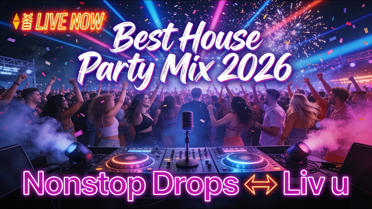 Best House Party Mix 2026 - Nonstop Drops, Sexy Vibes & Festival Bangers