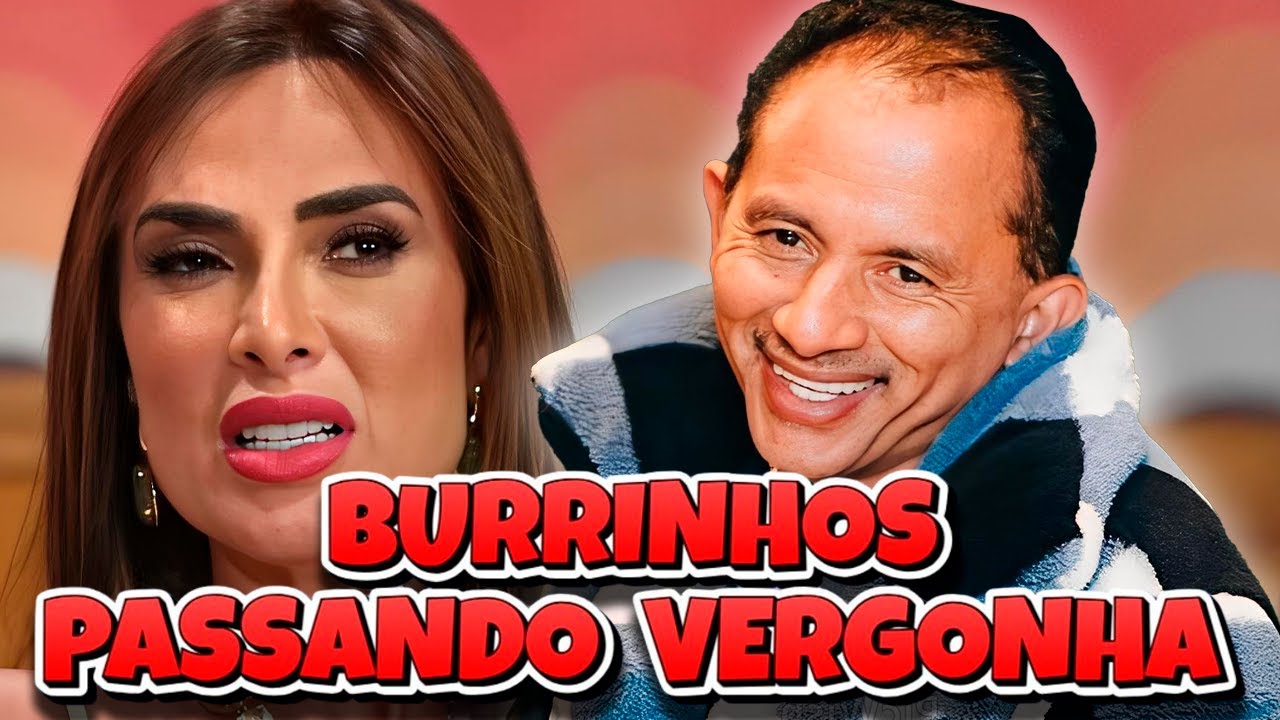 FAMOSOS BURRINHOS PASSANDO VERGONHA