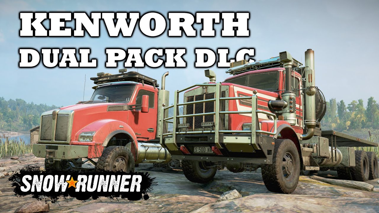 Обзор Kenworth Dual Pack DLC: Тяжелые и дорожные грузовики возвращаются! (C500 и T880)