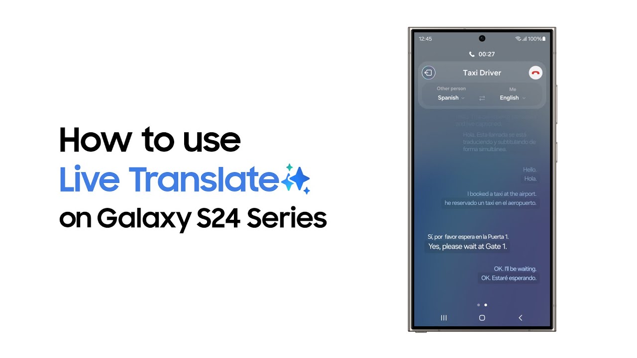 How to use Live Translate | Galaxy AI | Galaxy S24 Series | Samsung