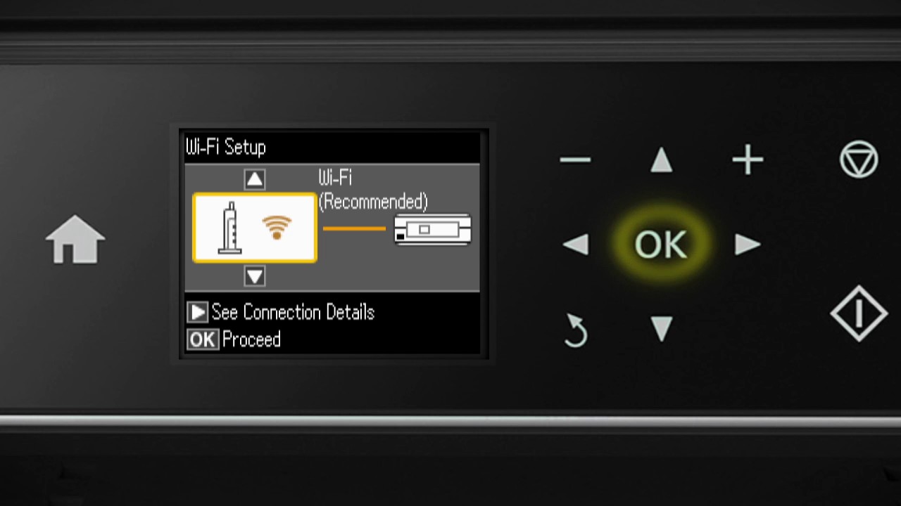 Epson Expression Home XP-440 & XP-446 | Wireless Setup Using the Control Panel