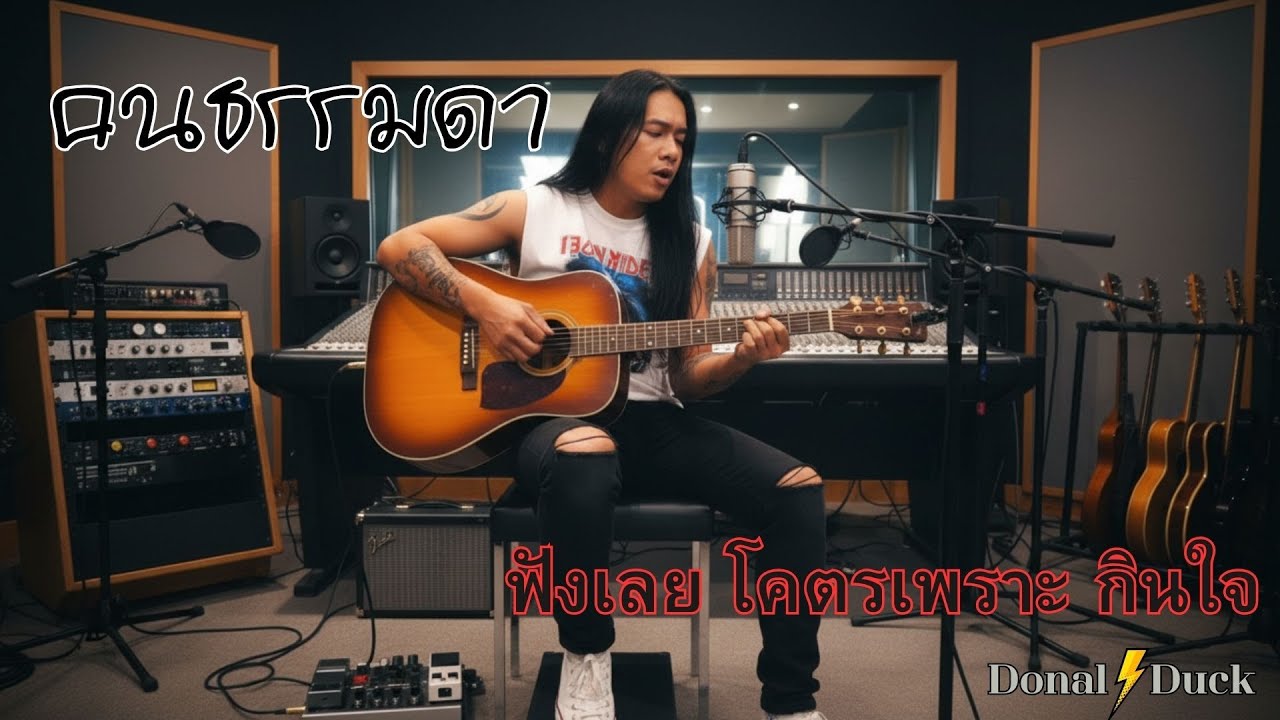 คนธรรมดา ! เพลงร๊อคใหม่  โคตรเพราะ กินใจ  #rock  #hardrock  rock #ballads