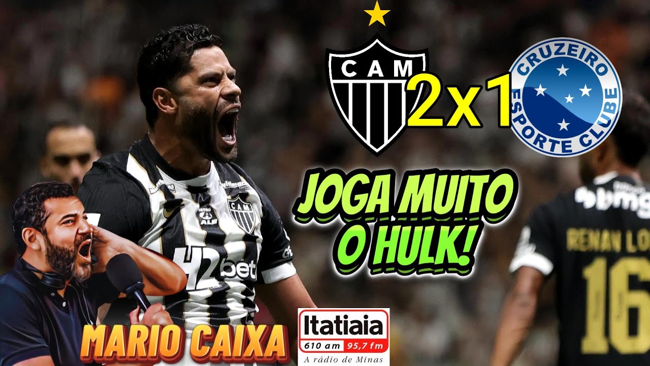 Atletico MG 2 x 1 Cruzeiro Narração MARIO CAIXA Mineiro 2026
