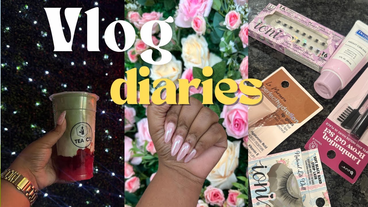 Shopping For Our New Baby | Nail Appointment | Trying A New Matcha Drink | Dollar Tree Finds