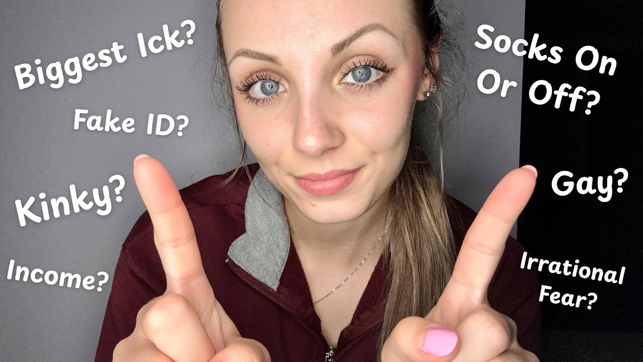 ASMR Asking You EXTREMELY Personal and Out of Pocket Questions! 💙 (Writing Sounds)