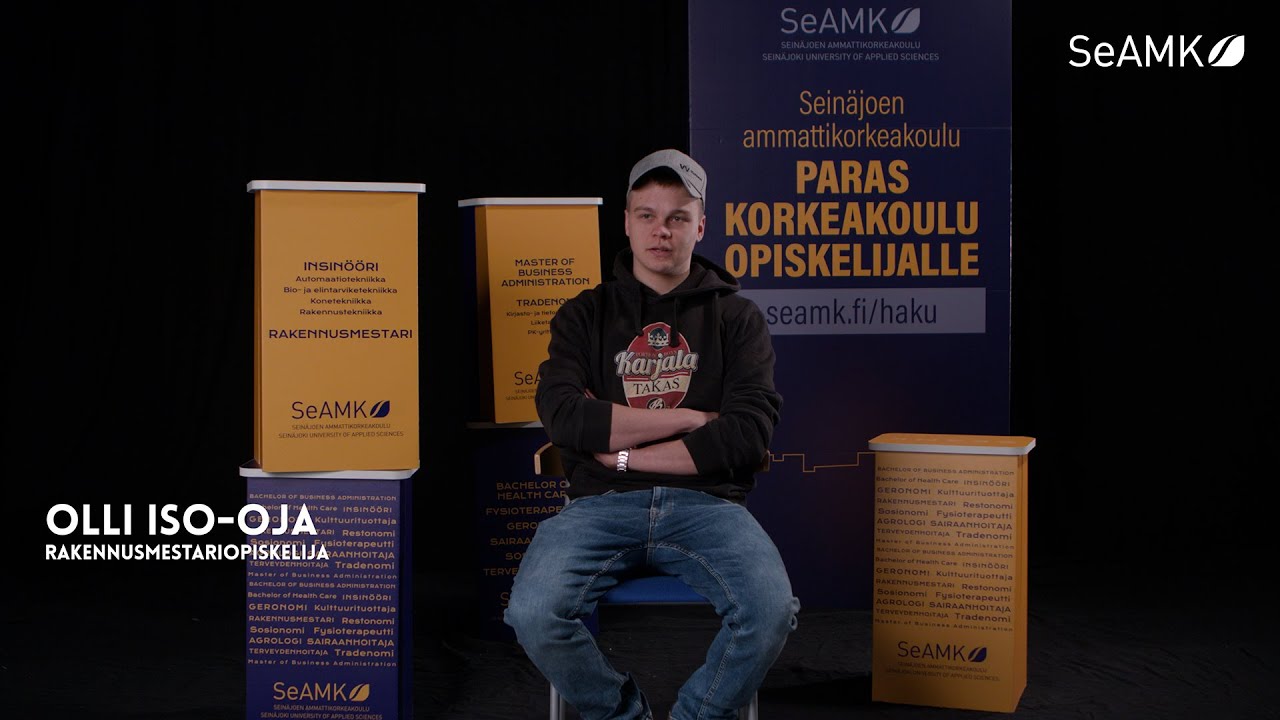 Opiskelijatarina - Rakennusmestari (AMK), Rakennustekniikka, Olli Iso-Oja