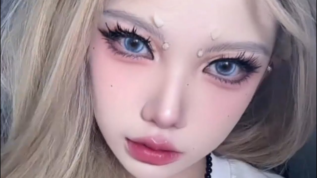 Korean Doll Makeup Inspired Look!!!🌟👩🏻‍🦲