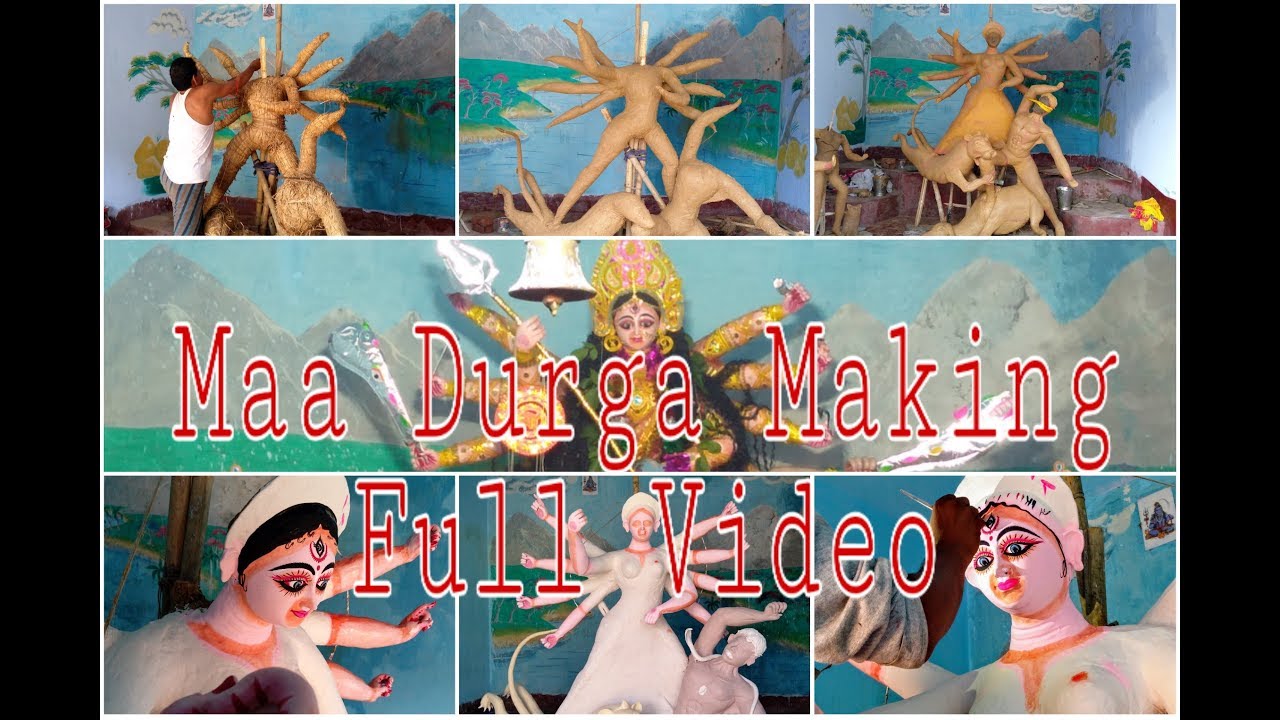 Maa Durga Making Full Video | Maa Durga Murti Kaise Banate Hai | Jago Ma Jago Ma Durga | Part 2