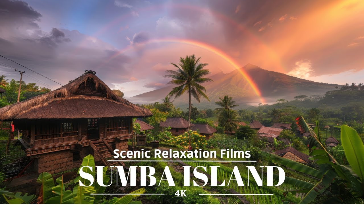 Sumba Island 4K - A Sanctuary for the Soul  Nature's Tranquil Escape