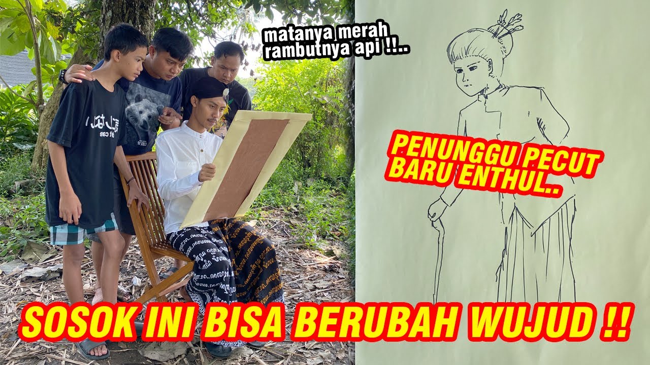 CANTIK TAPI GALAK !! Benarkah sosok ini bersemayam dipecut Bopo Enthul ??