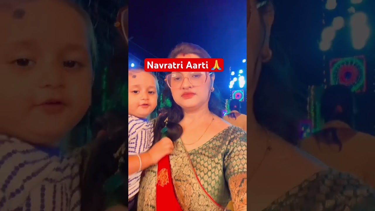 Sam ki arti 🙏#navratripooja#pujashorts