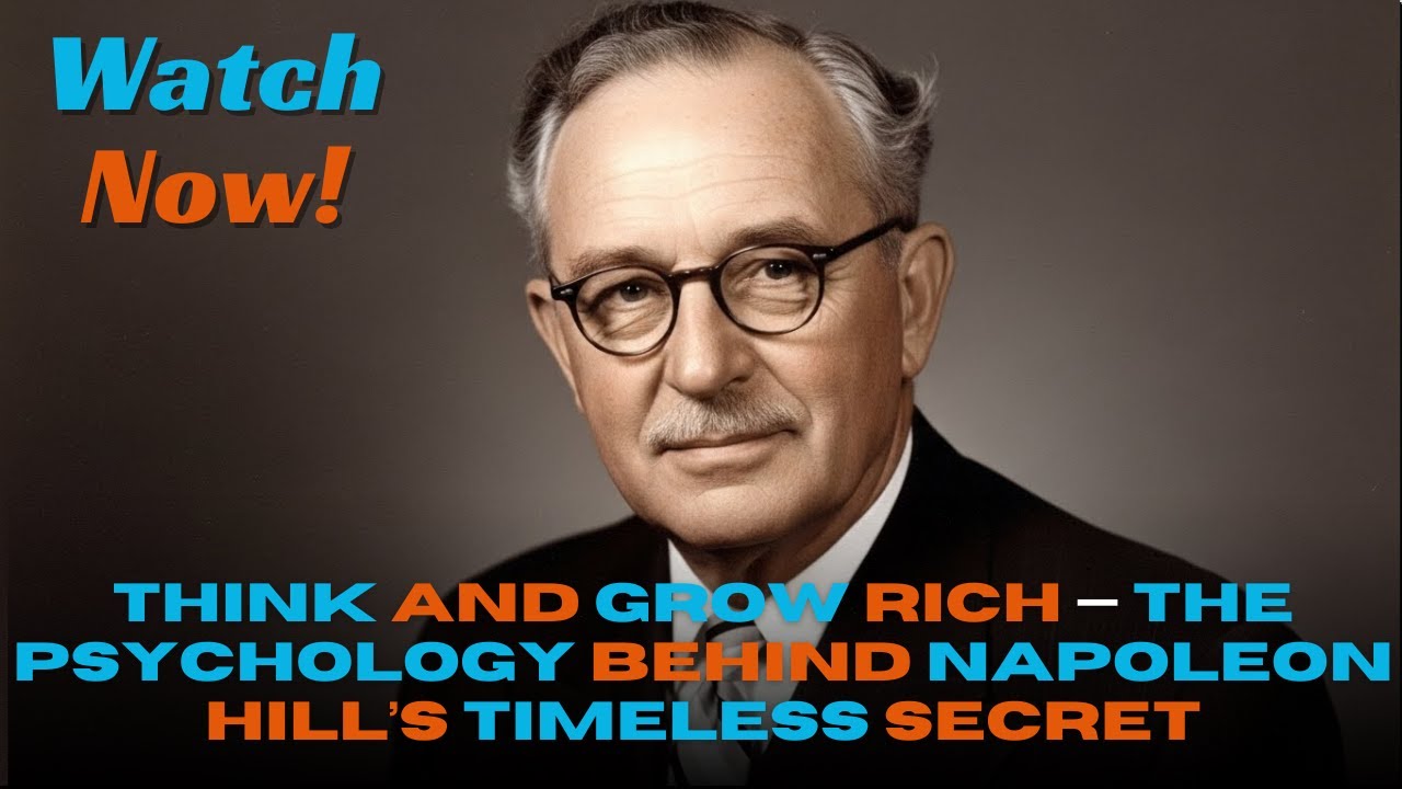 Think and Grow Rich — The Psychology Behind Napoleon Hill’s Timeless Secret