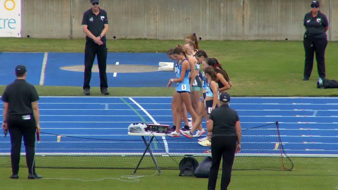 U15 Women 2000m Steeplechase Final 2022 Aus Track & Field Championships