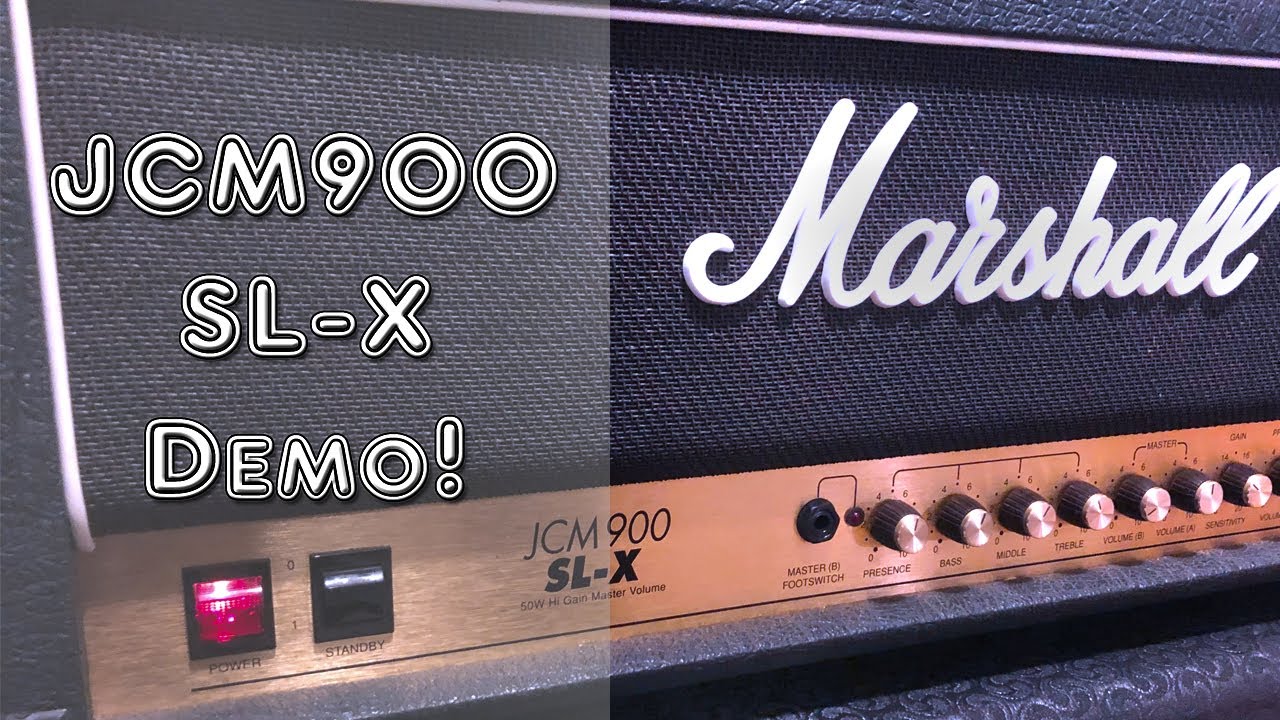 Marshall JCM900 SL-X 50 Watt Demo