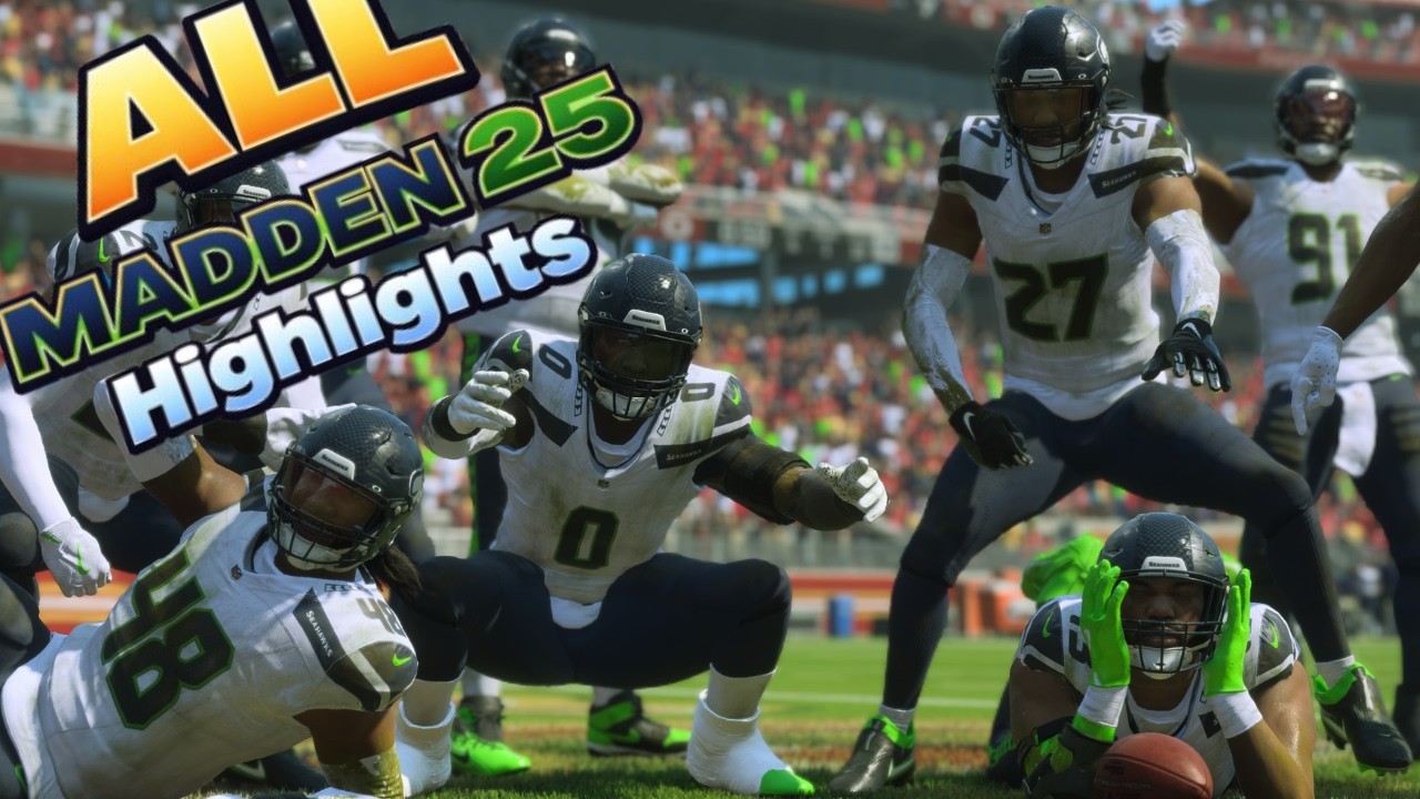ALL Madden 25 HIGHLIGHTS!