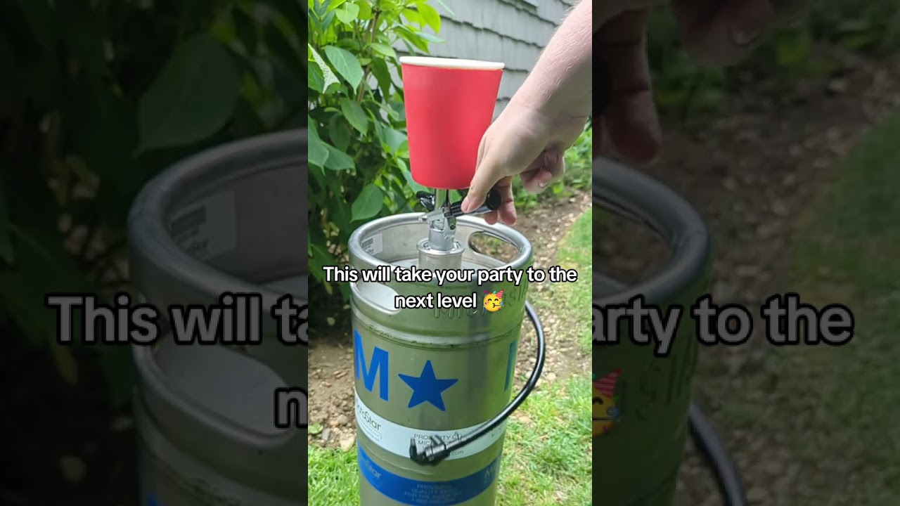 This keg tap is set to revolutionize the way you enjoy your brews! 🤯 #musthaves #beer #keg #tech