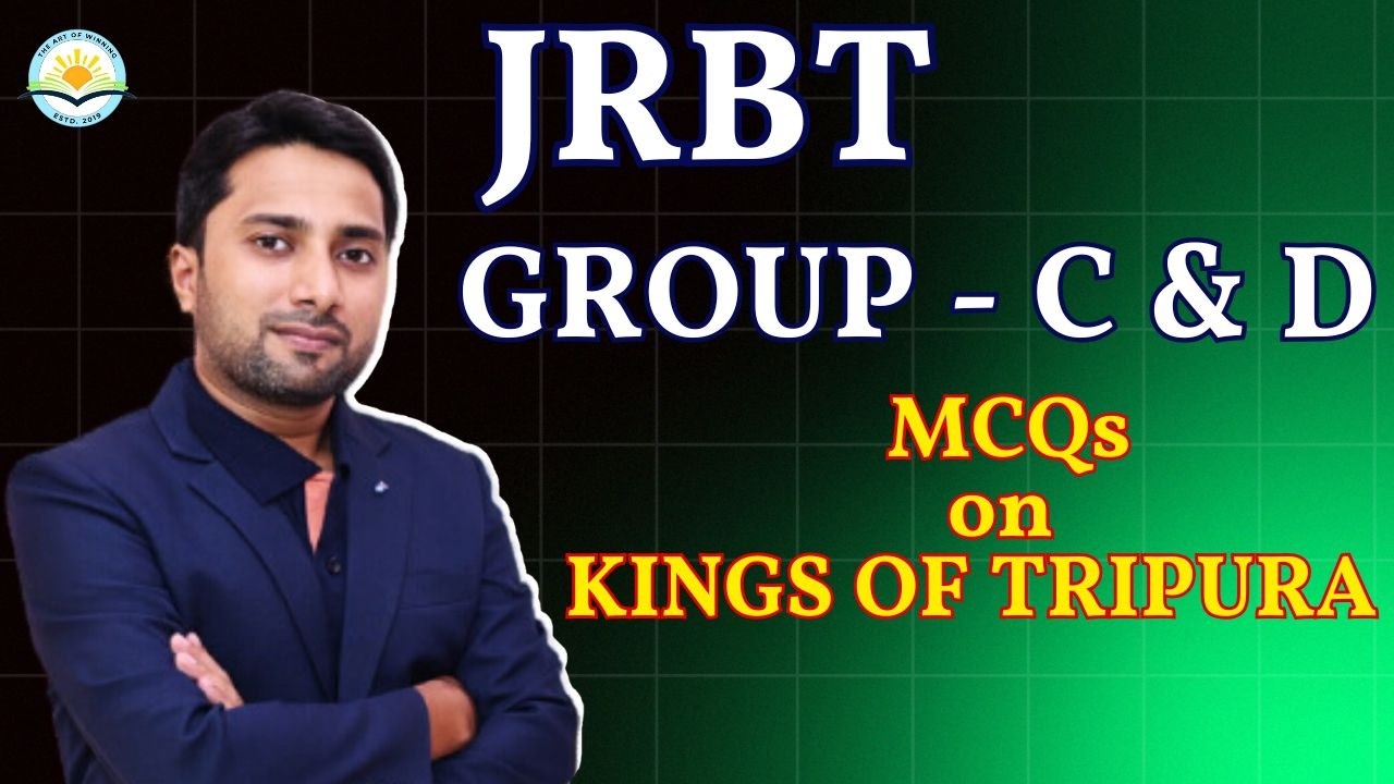 Kings of Tripura || MCQs || JRBT Exam  || The Art of Winning | By Palash Sir