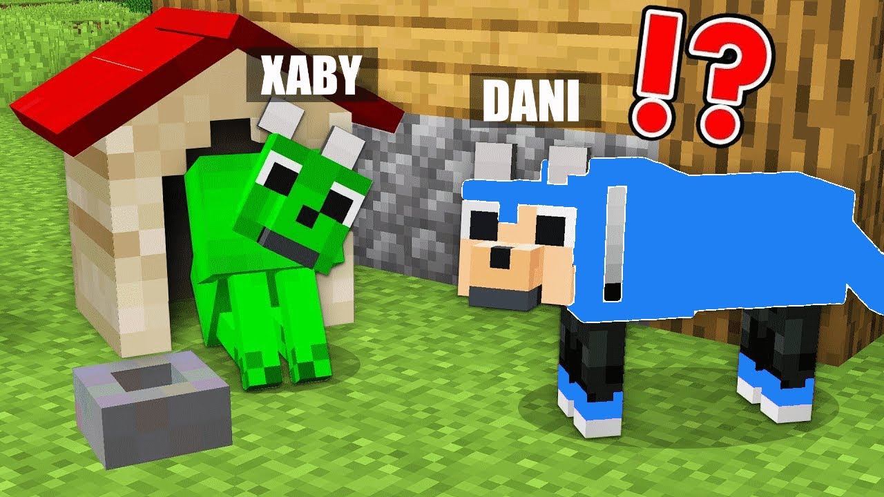 VIDEÓSOK KUTYÁVÁ VÁLTOZTAK A MINECRAFTBAN!
