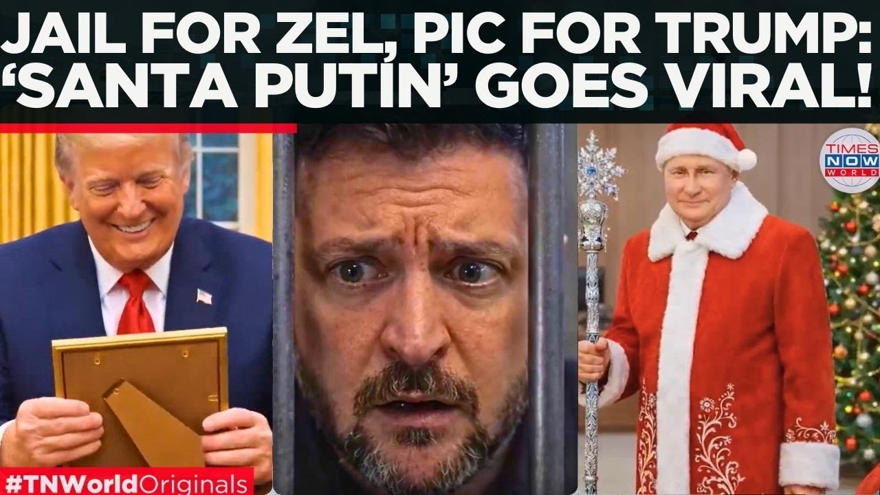 &lsquo;SANTA PUTIN&rsquo; GOES VIRAL: ZELENSKY MOCKED, Trump Praised As Internet Erupts Worldwide