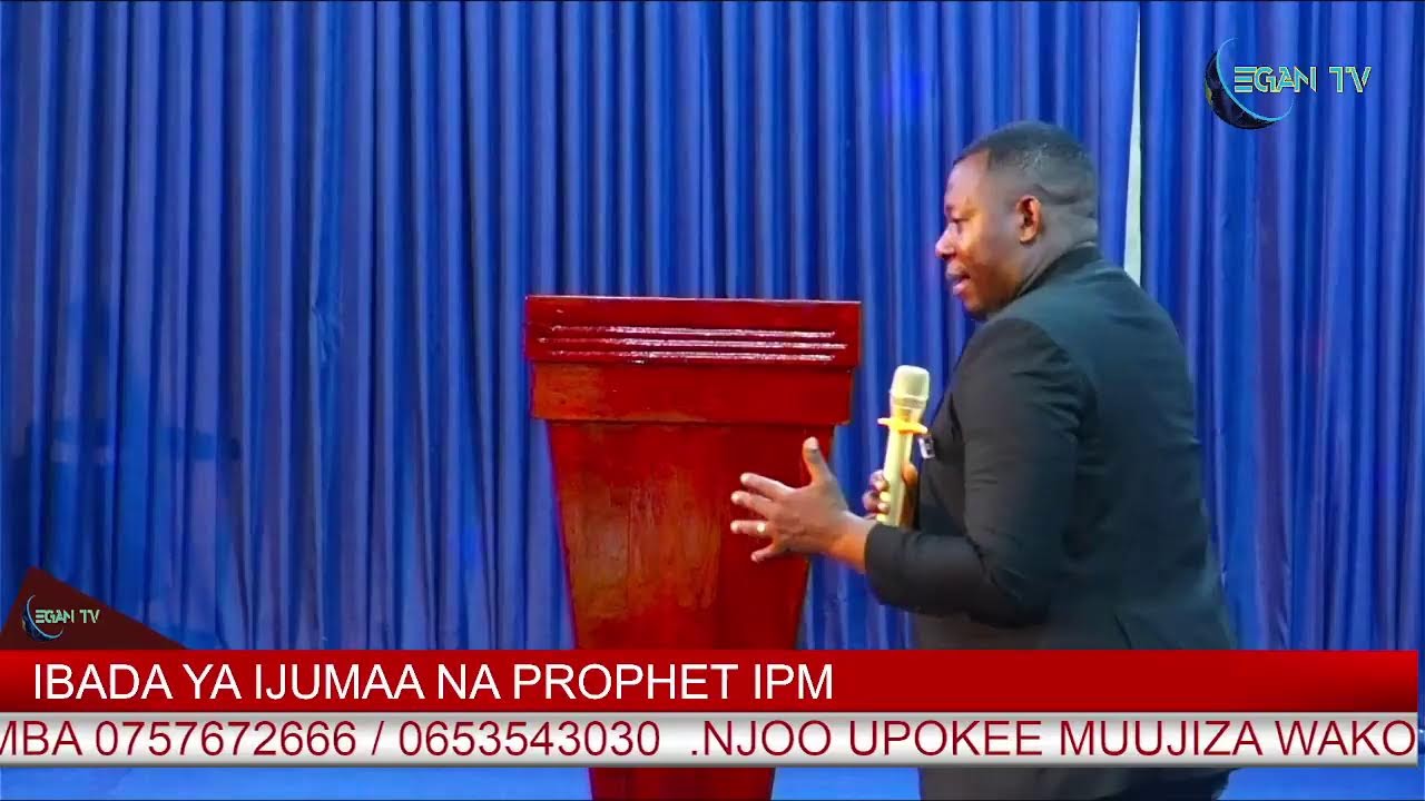 LIVE :  FRIDAY  SERVICE WITH PROPHET IPM
