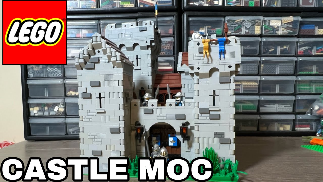 Lego Custom Castle Build!