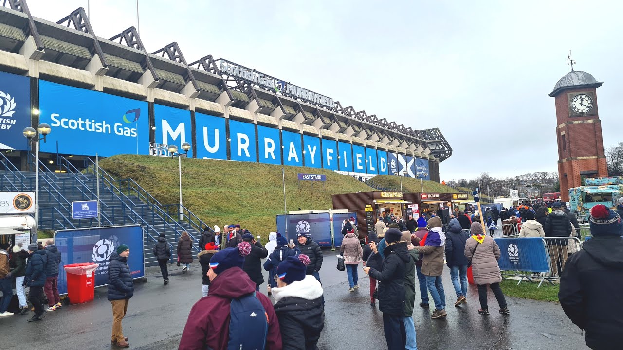 Ambiance Ecosse 16-20 France | Tournoi des VI nations | 10 février 2024 | Murrayfield Stadium