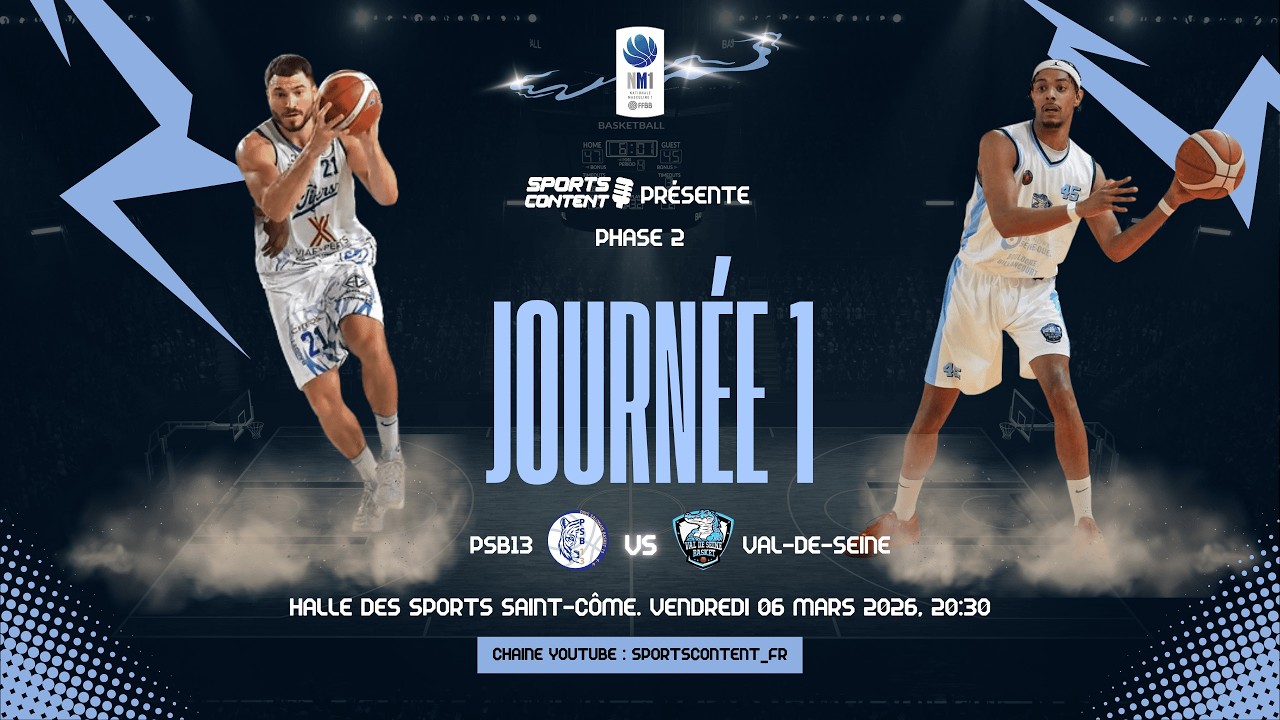 Championnat de France Nationale 1 - Phase 2 - Journ&eacute;e 1 -  PSB13 vs Val-de-Seine
