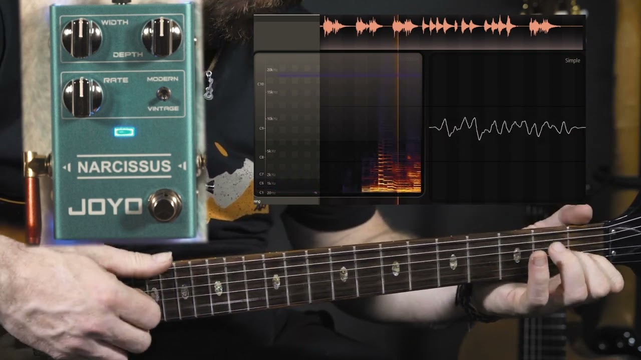 JOYO Narcissus Chorus Pedal - review and demonstration
