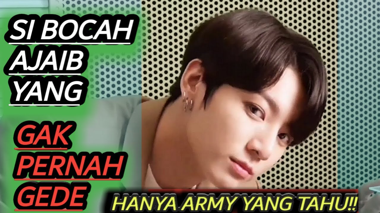 MOMENT_MOMENT KOCAK JUNGKOOK~yang selalu di anggap seperti bayi?!