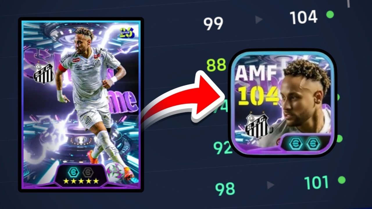 FREE 104 Rated Showtime Neymar Jr 😱 Blitz Curler Beast! | eFootball 2026 Mobile