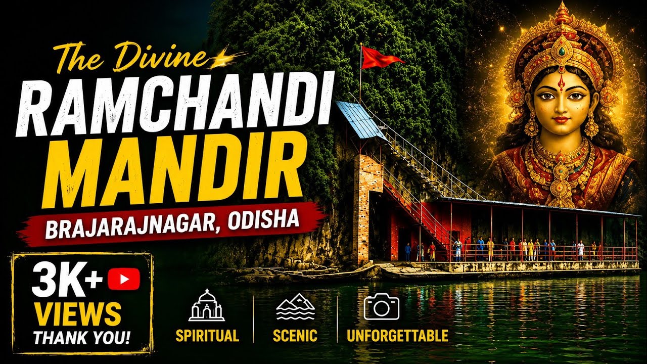 Exploring the Spiritual Beauty of Ramchandi Mandir | Jharsuguda Vlog