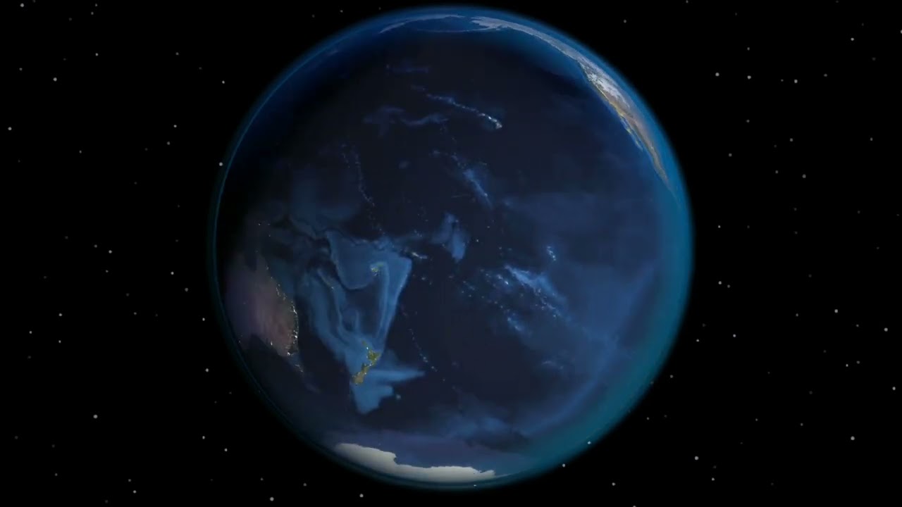 (4K) Planet Earth Spinning in Space || Free HD Videos - No Copyright || Free Footage ||