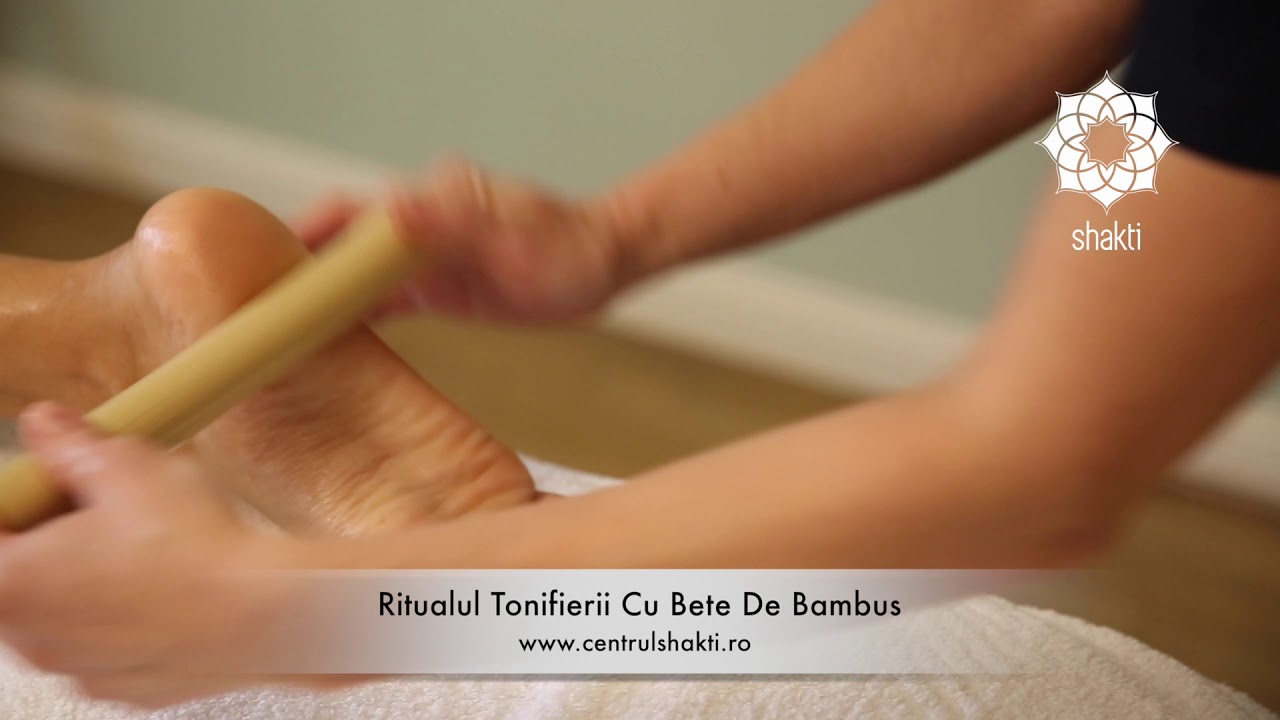 RITUALUL TONIFIERII CU BETE DE BAMBUS