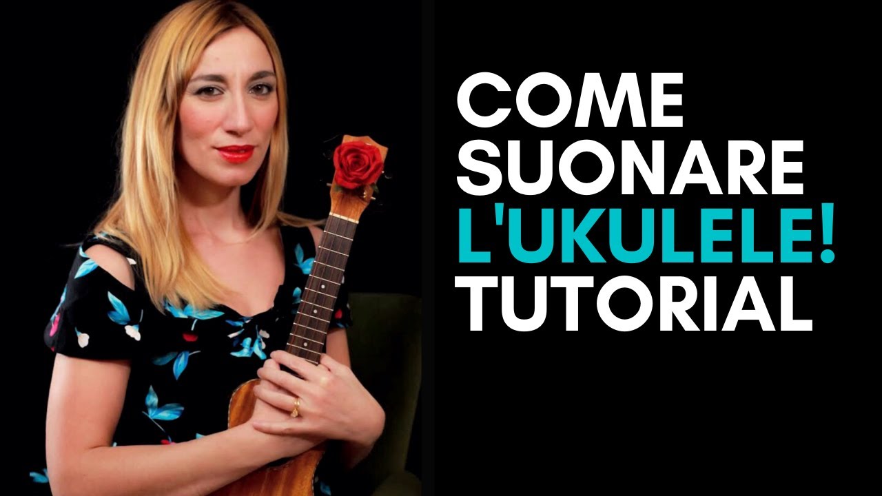 Tutorial Ukulele Per Principianti in Italiano/Come Suonare l'Ukulele/Accordi Maggiori/Do Fa Sol