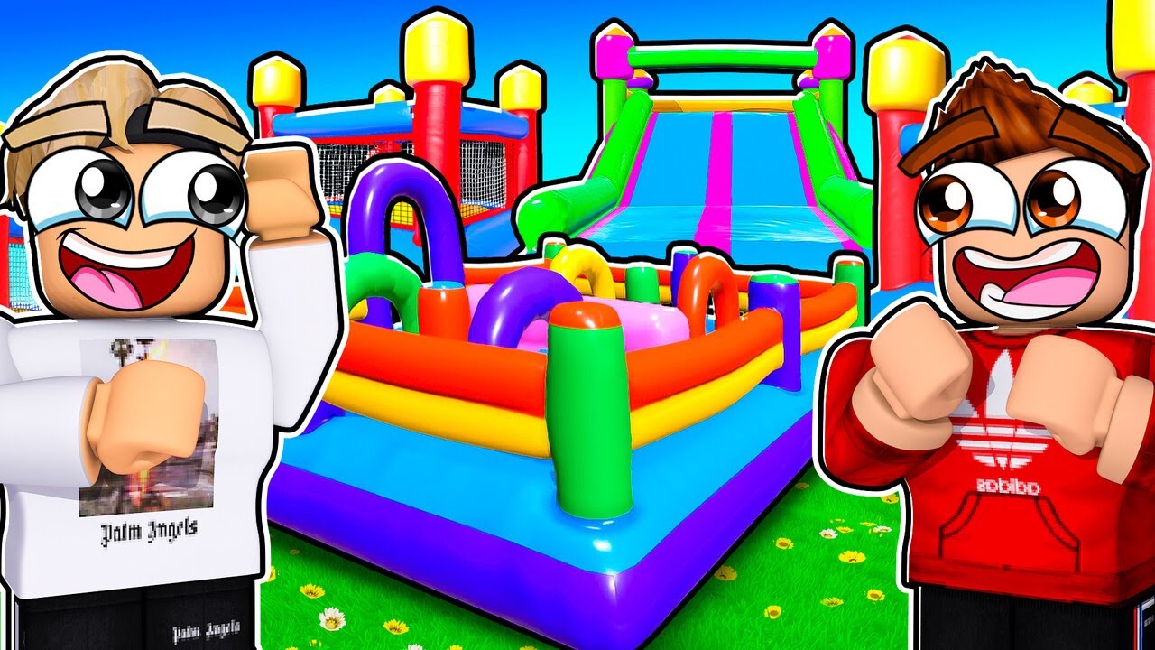24 STUNDEN IM HÜPFBURGENLAND! (Roblox)