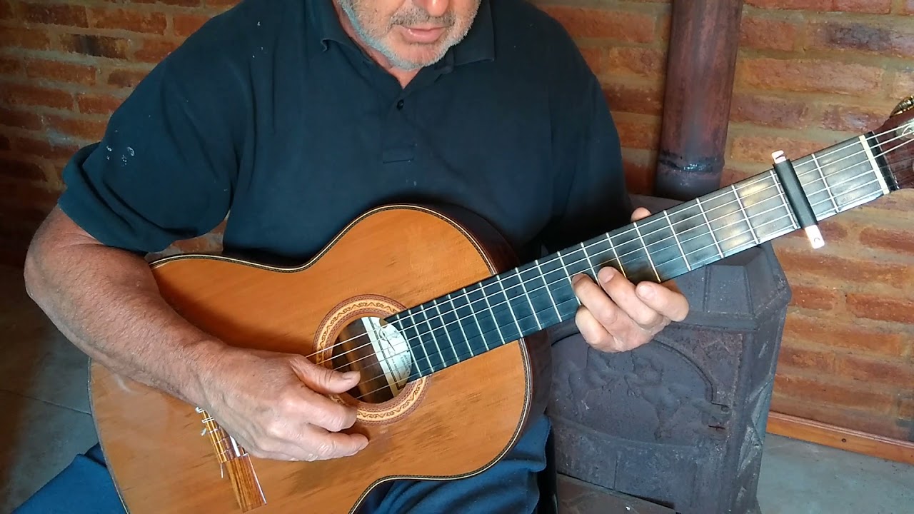 Punteo de milonga galponera, fácil y sencillo.