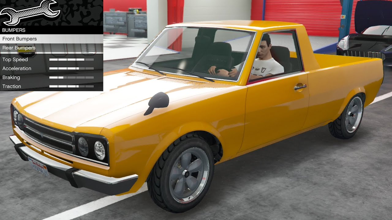 GTA 5 — DLC «Настройка транспортного средства» — Vulcar Warrener HKR (грузовик Datsun Sunny)