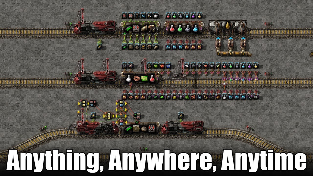 Supply Trains: Basic, Cursed and Optimized. (Feat. Personal Logistics Trains) -Factorio 2.0