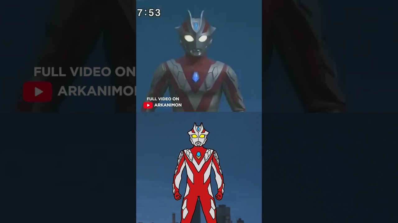 The Arrival of Ultraman Xenon Original vs Animated