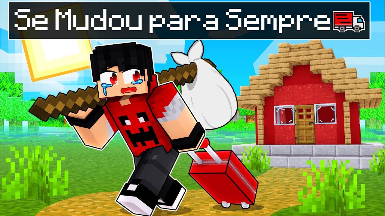 P3DRU está se MUDANDO PARA SEMPRE no Minecraft