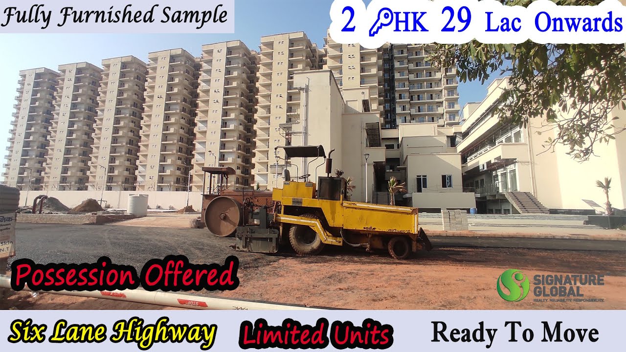 Signature Global Roselia Sec 95A Gurgaon Haryana | Ready To Move| 2 BHK Sample Flat | Roselia 95