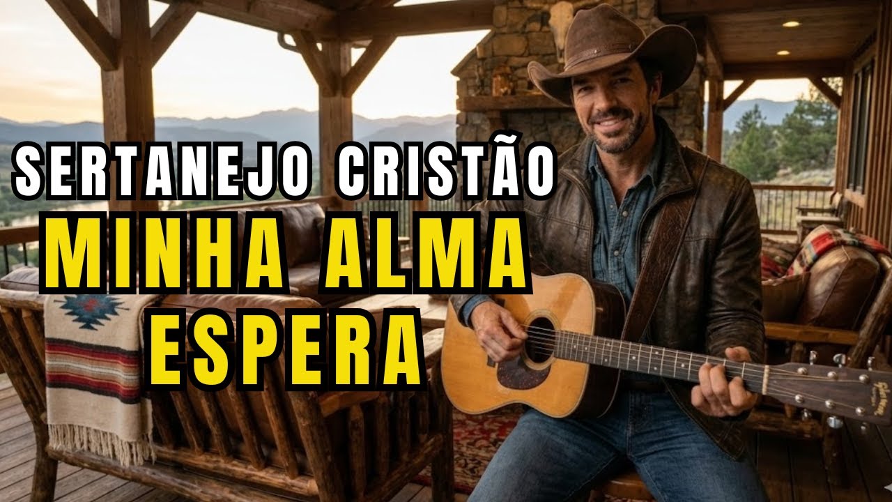 MINHA ALMA ESPERA EM DEUS -  Hino Sertanejo Cristão  [ Confia Teus Caminhos Em Deus e Tudo Ele Fara]