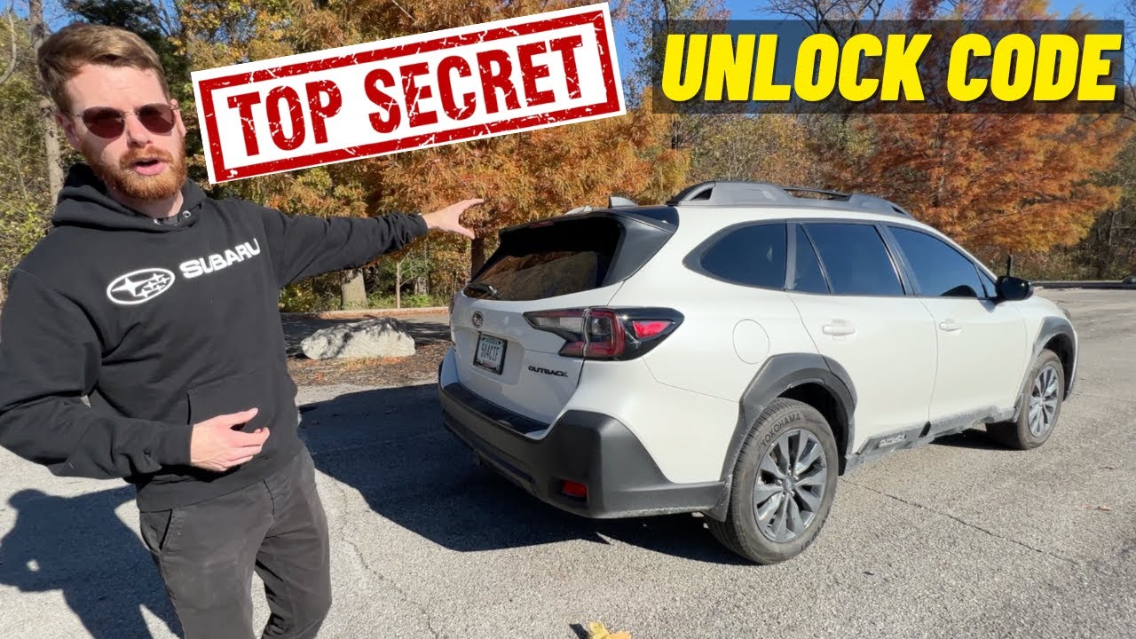 Доступ к скрытому пин-коду Subaru &mdash; как разблокировать Subaru без ключа