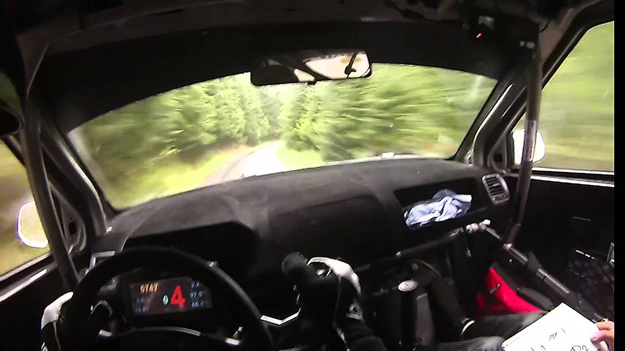 Rally Český Krumlov 2014 - Kraml - Škoda Fabia R2 - RZ Lipno