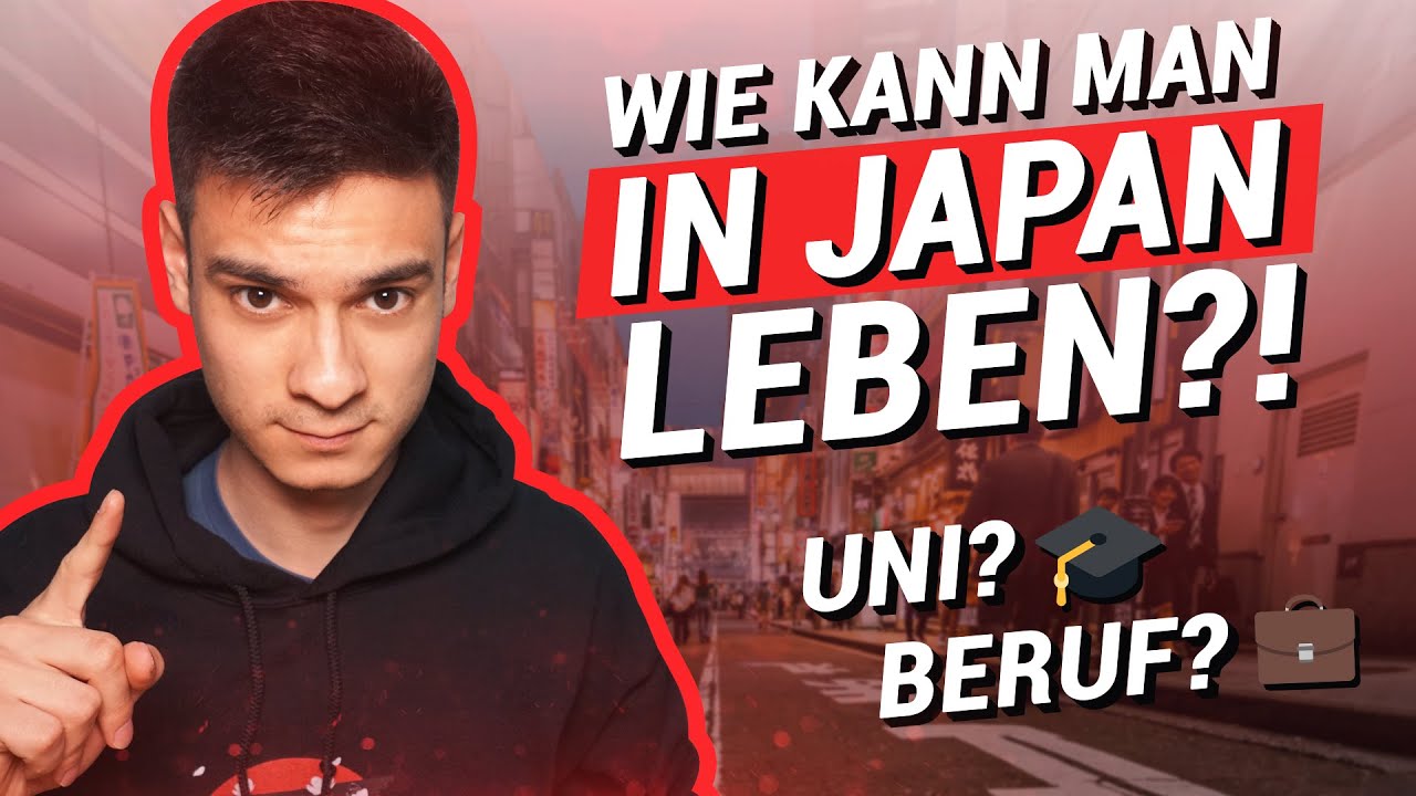 So schaffst du es, in JAPAN zu leben!