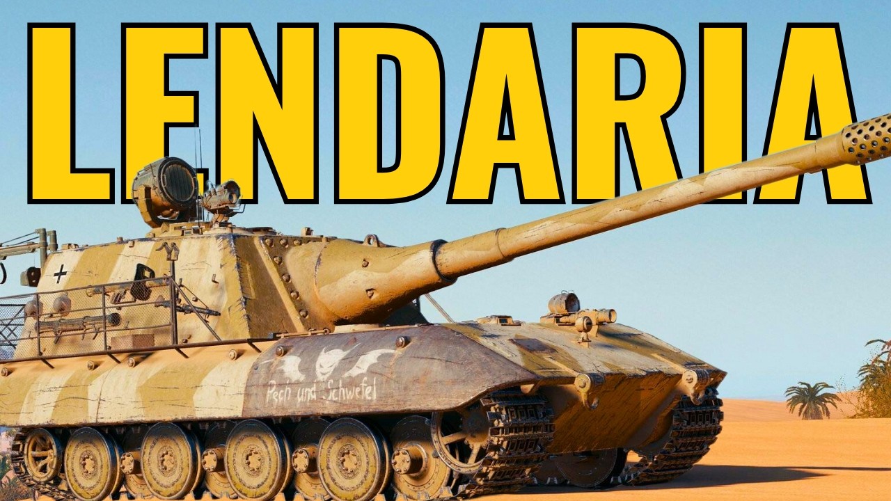 A JAGONA (JPZ. E100) tem a maior PEN do jogo! World of Tanks🔥