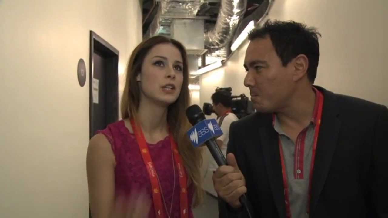 Eurovision 2012 - Lena Backstage