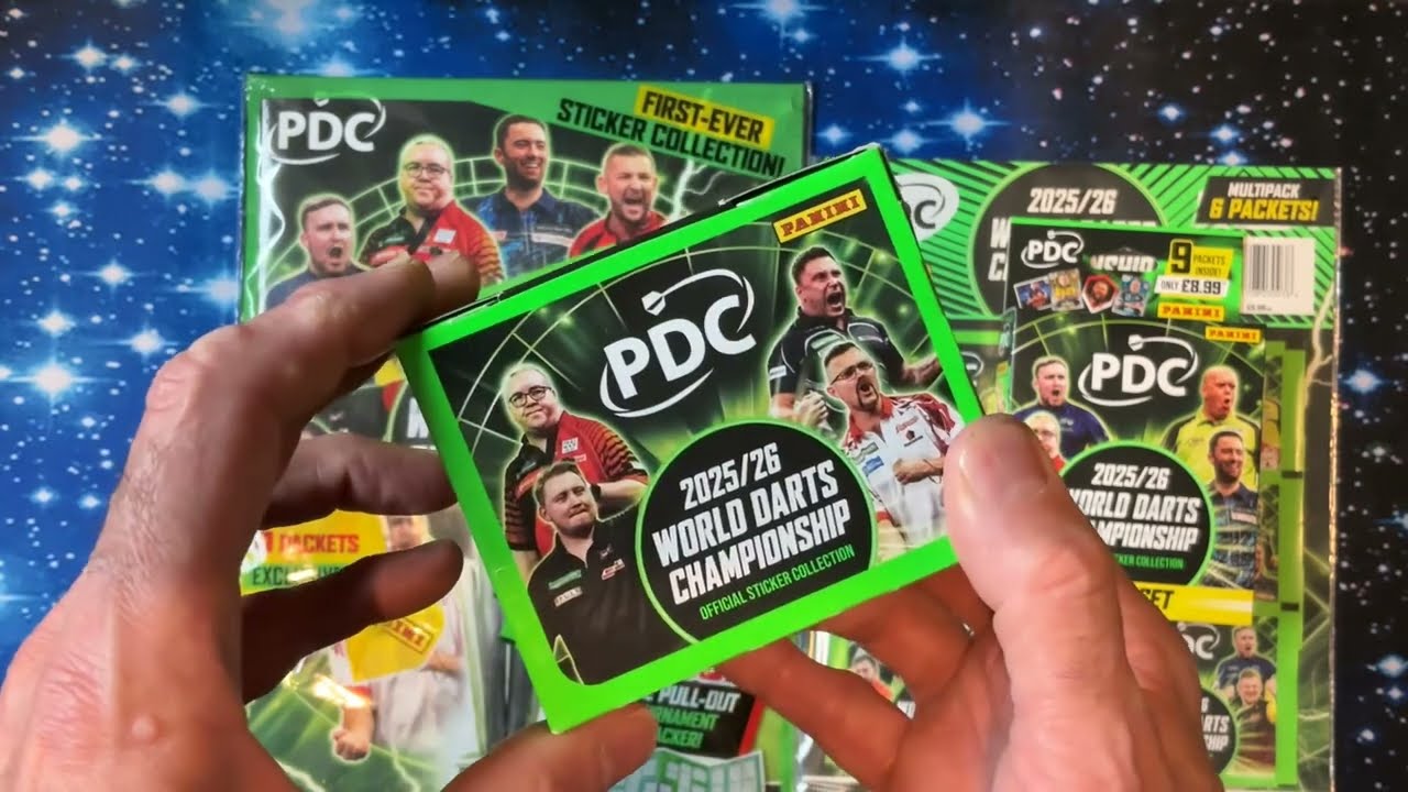 Наклейки Panini PDC 2025/26 World Darts Championship